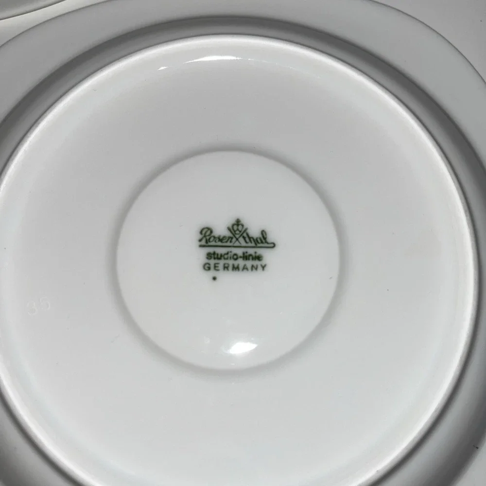 Timo Sarpaneva for Rosenthal. Rare Suomi porcelain 3 ~ Side plates, 1970s- 1980s